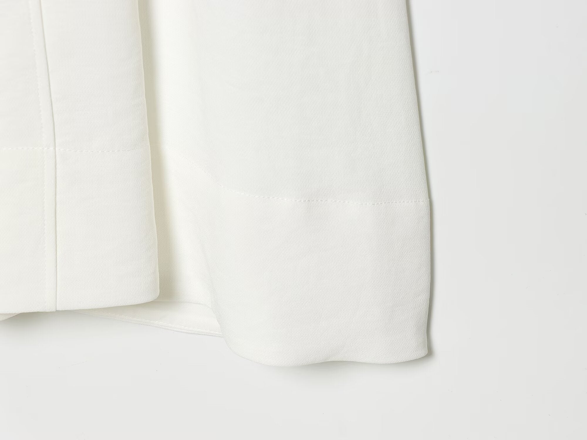 Women's V-neck Bubble Sleeve Midi Dress