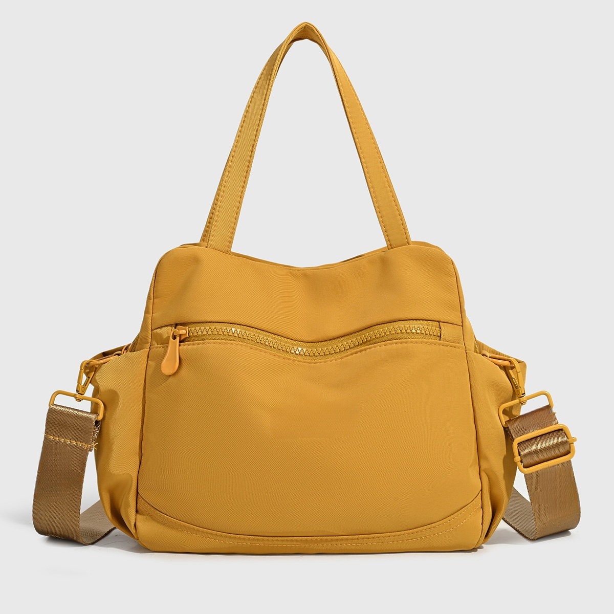 #248 Women's new fashion Joker multi-pocket shoulder crossbody bag