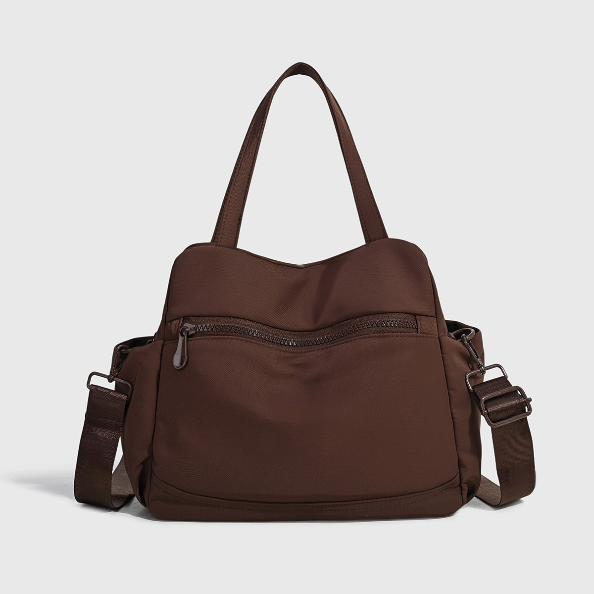 #248 Women's new fashion Joker multi-pocket shoulder crossbody bag