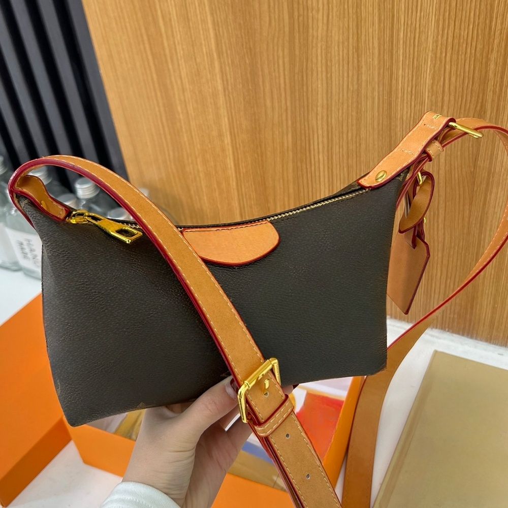 #129 Women's new fashion zipper slung shoulder bag