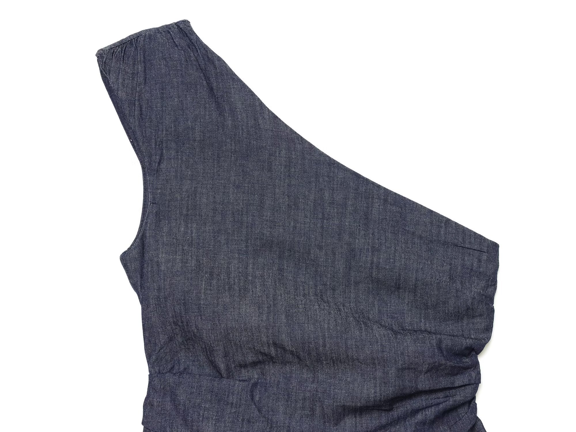 suit Women's 2 pieces pleated asymmetrical top+ wide leg pants