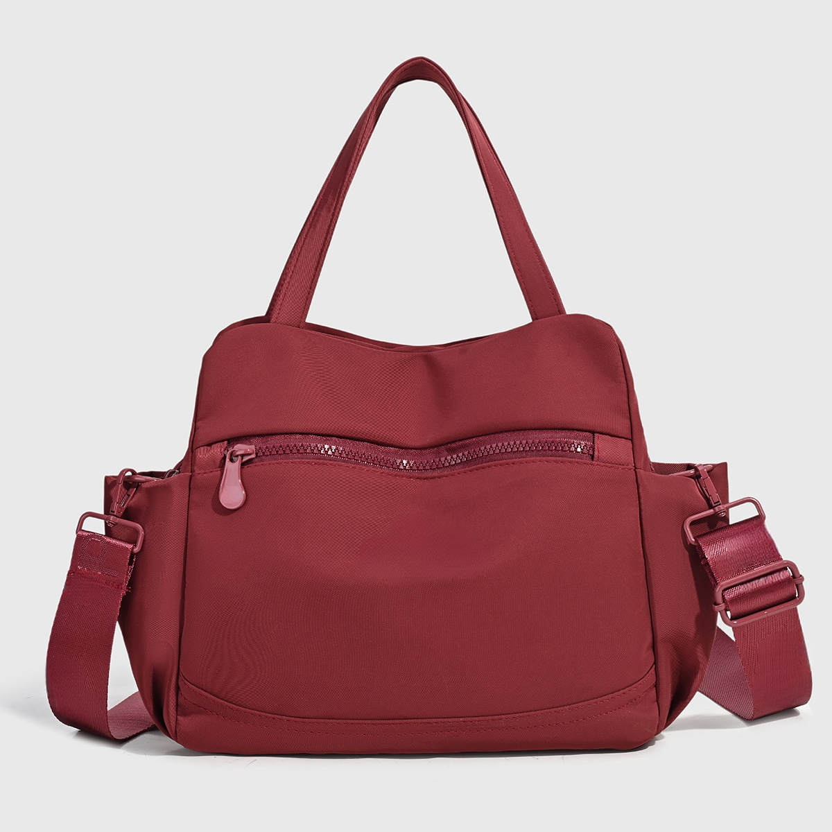 #248 Women's new fashion Joker multi-pocket shoulder crossbody bag