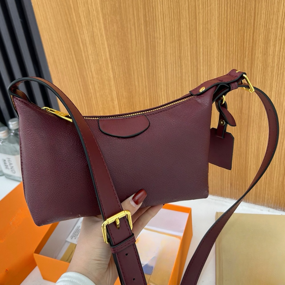 #129 Women's new fashion zipper slung shoulder bag